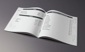 Caffe da Sandro - menu napojów