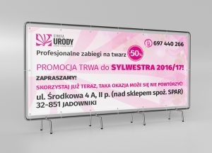 Strefa Urody - billboard