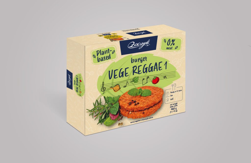 Projekt opakowań na burgery