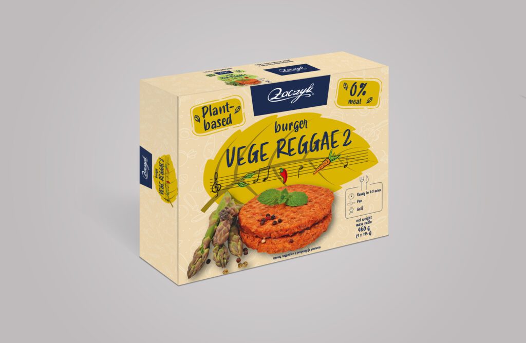 Projekt opakowań na burgery