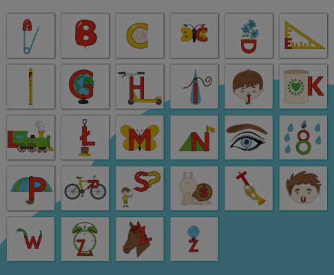 Obrazkowy alfabet – ilustracyjna podróż przez litery