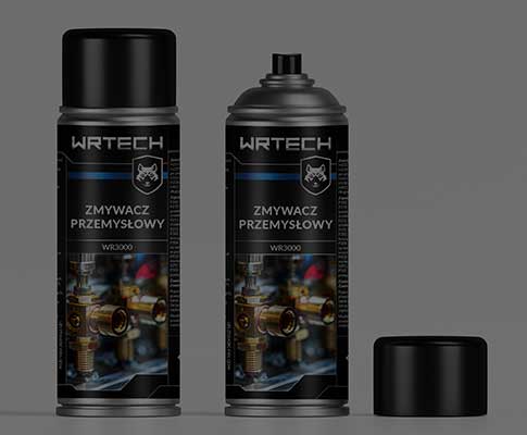 Projekt etykiet na środki przemysłowe