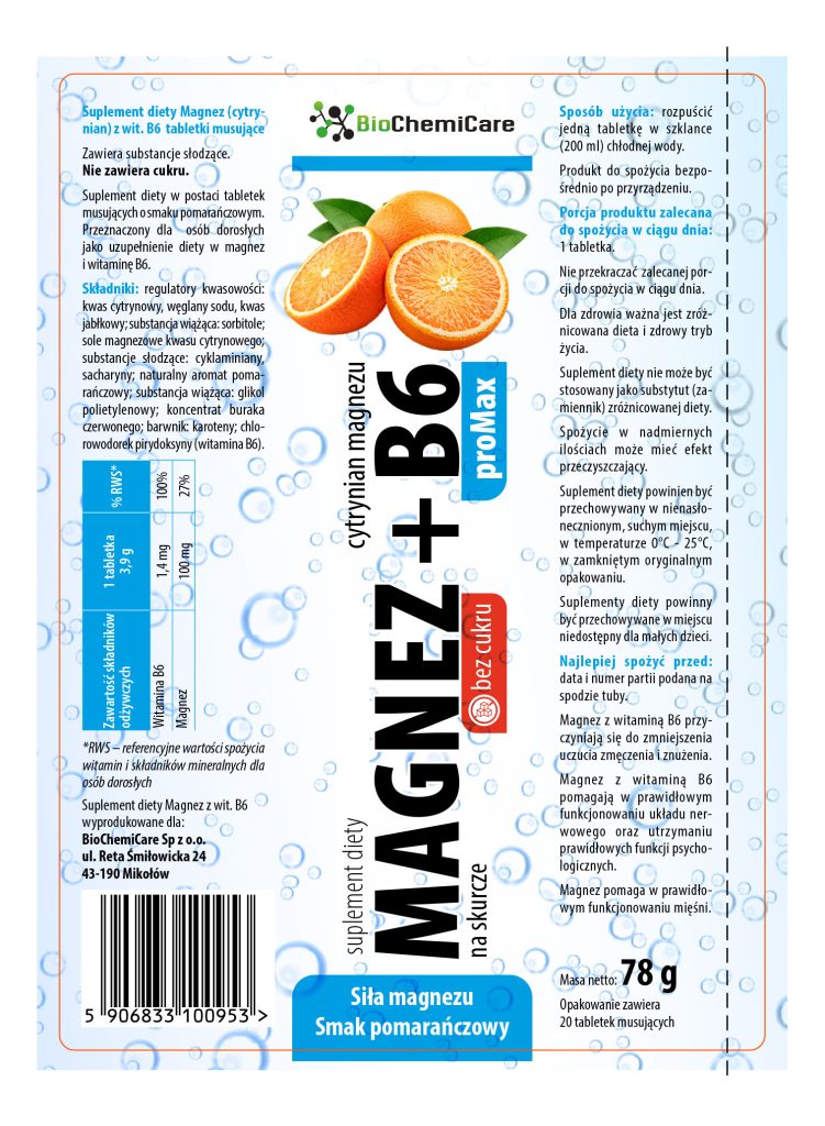 projekt-etykiet-suplementów-diety-magnez