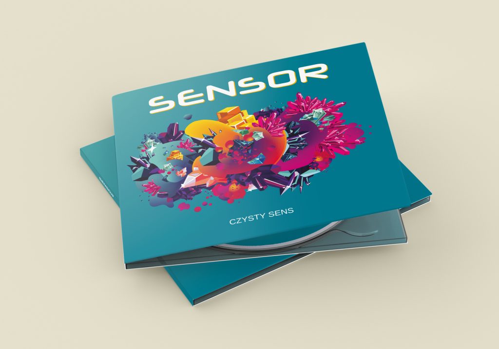 projekt opakowania na płytę CD digipack