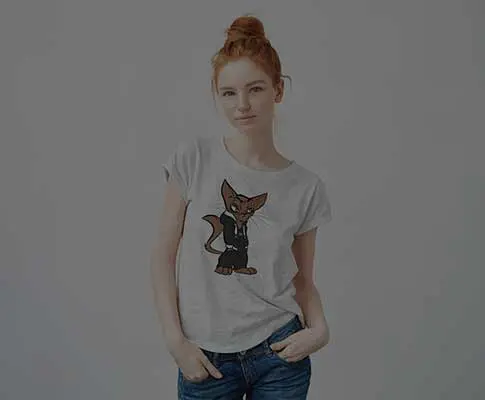Ilustracja kota w stylu komiksowym