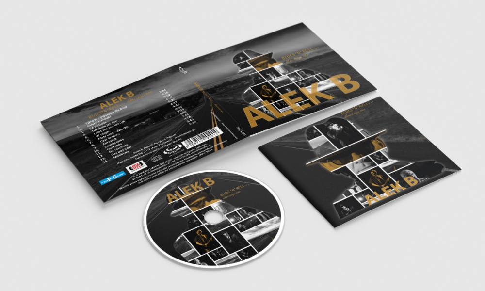 Projekt digipacka na płytę CD 1
