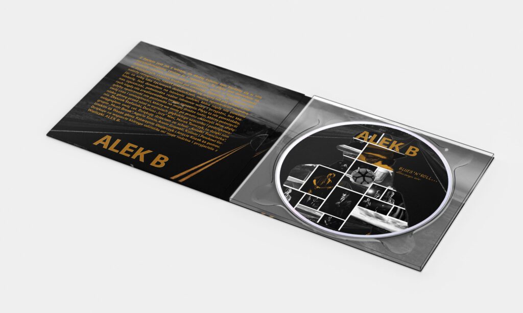 Projekt digipacka na płytę CD 1