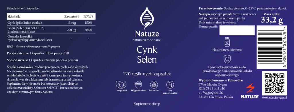 Cynk + Selen Premium