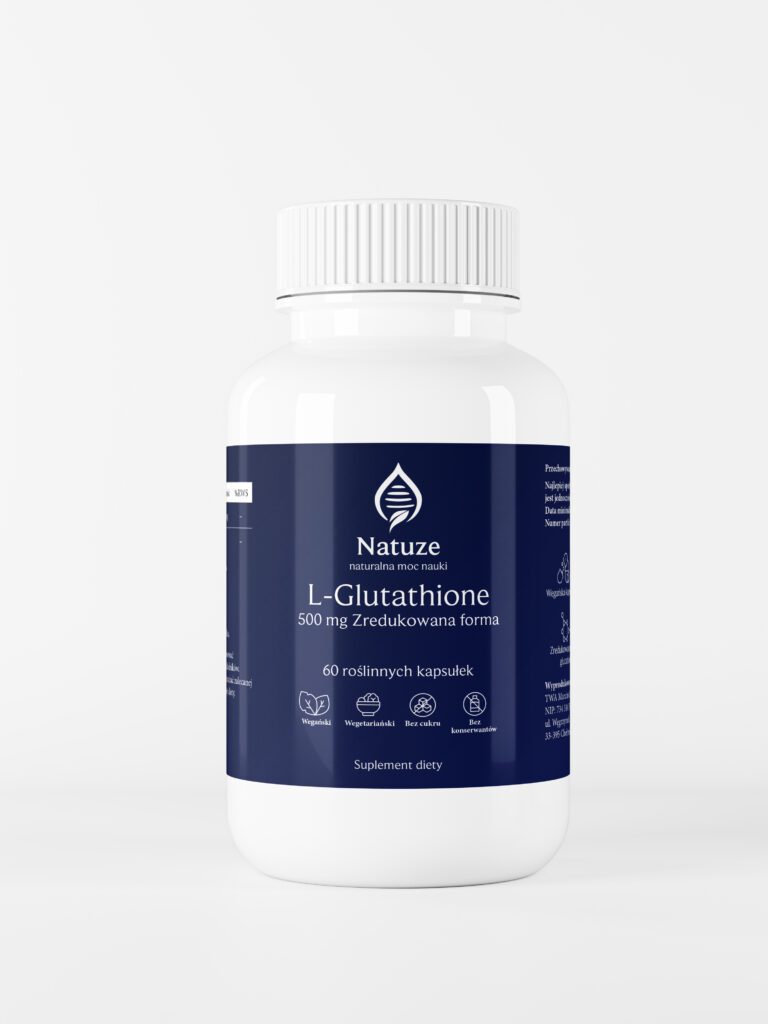 Projekty etykiet suplementów diety L-Glutathione