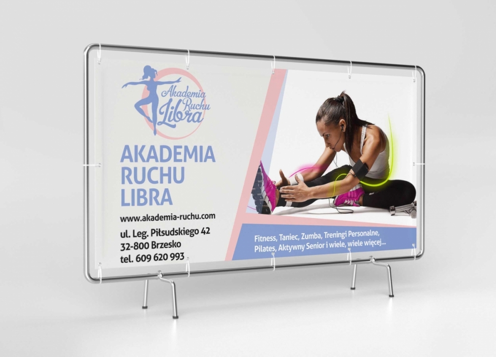 Akademia Ruchu Libra - billboard