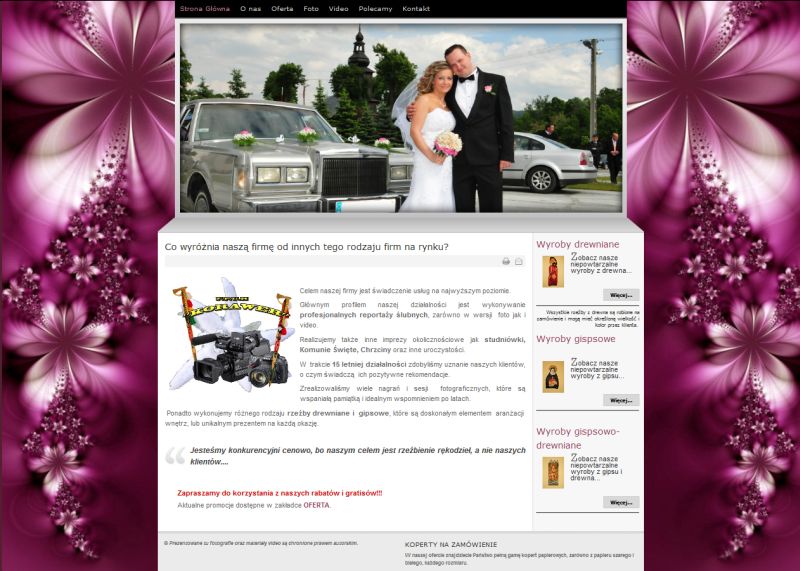 Studio Korawer - strona internetowej