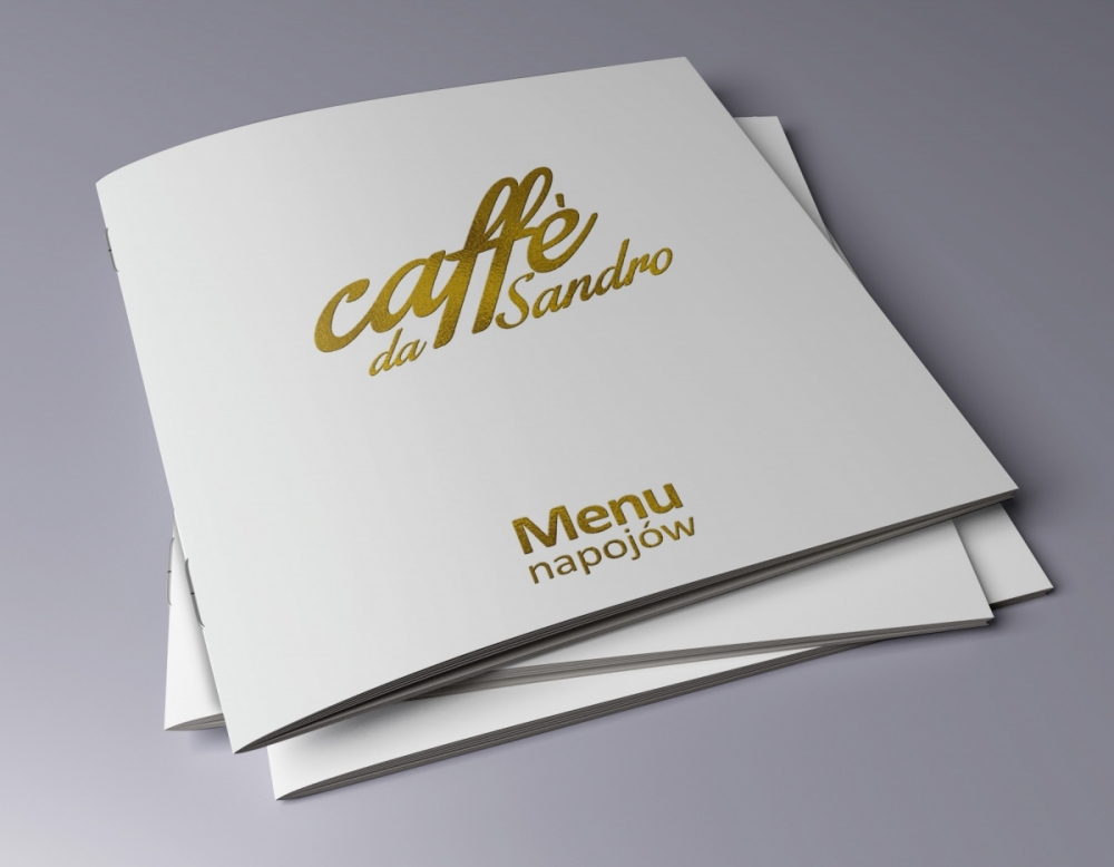 Caffe da Sandro - menu napojów