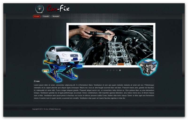 Car Fix - szablon strony www