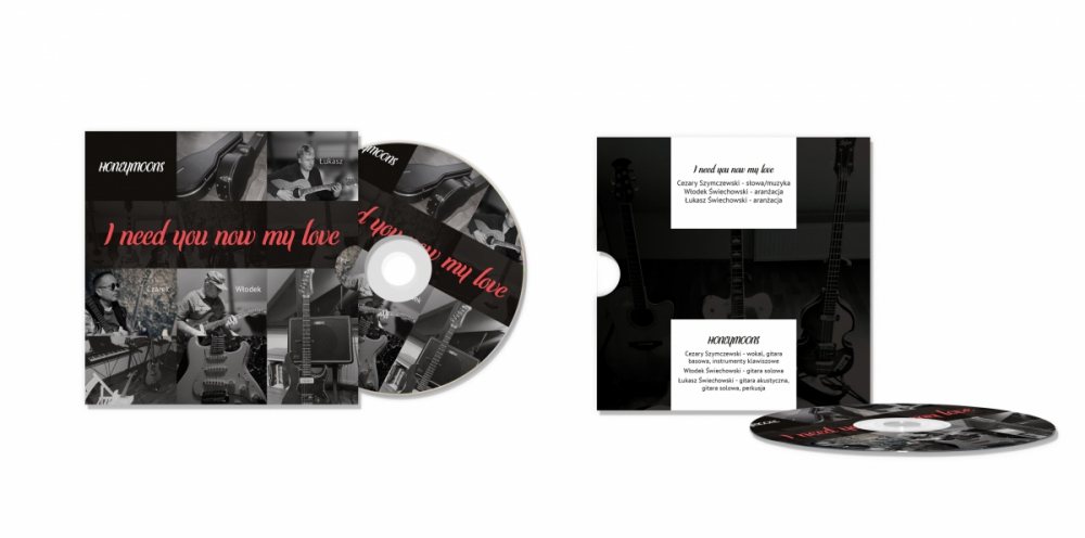 Projekt okładki na płytę CD