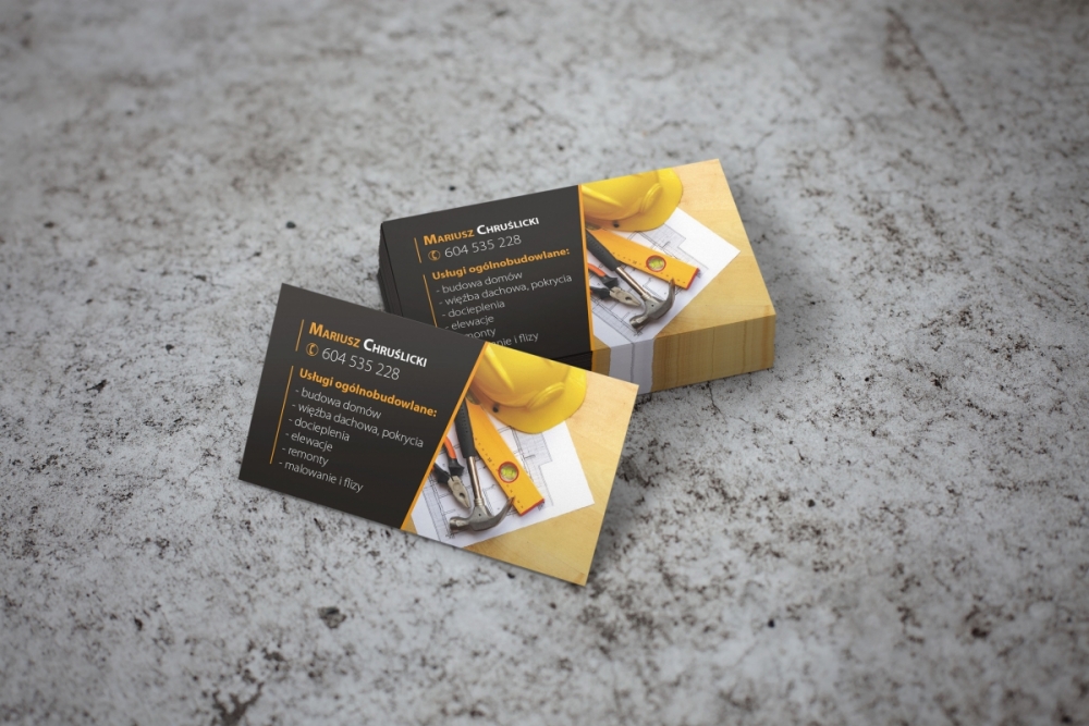 Wizytówka - Usługi ogólnobudowlane