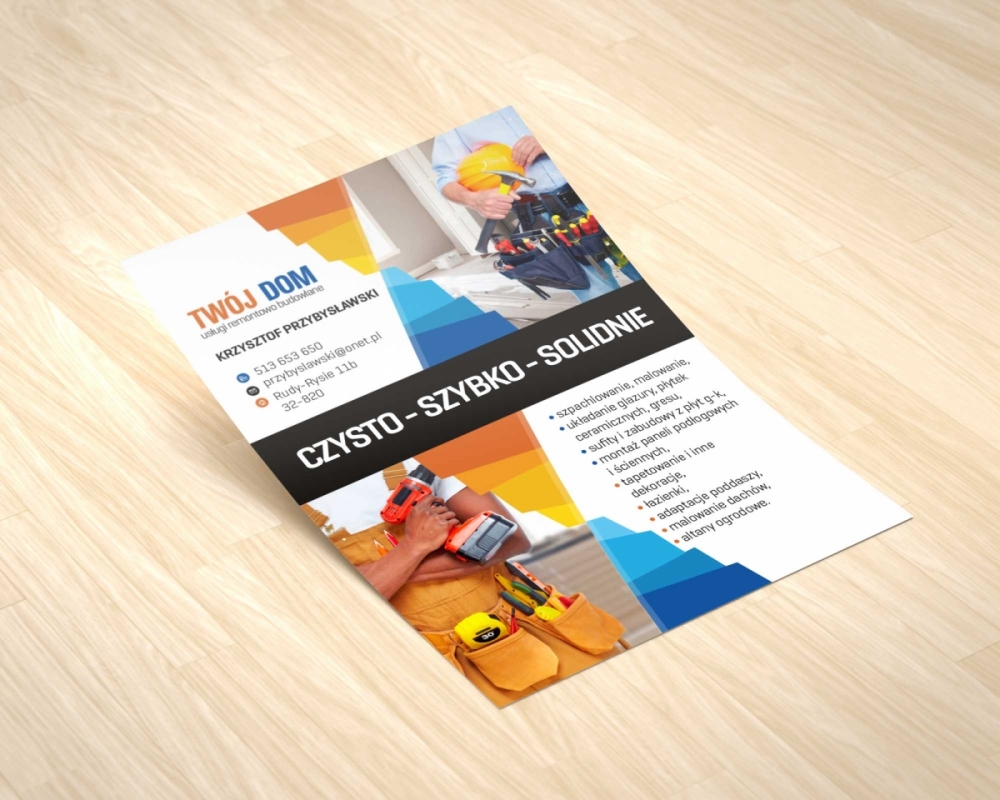 Twoj Dom - ulotka A5
