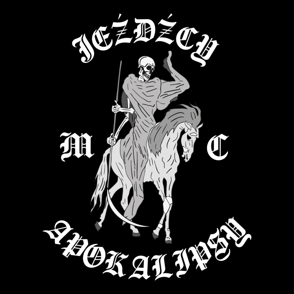 Emblemat dla klubu motocyklistów