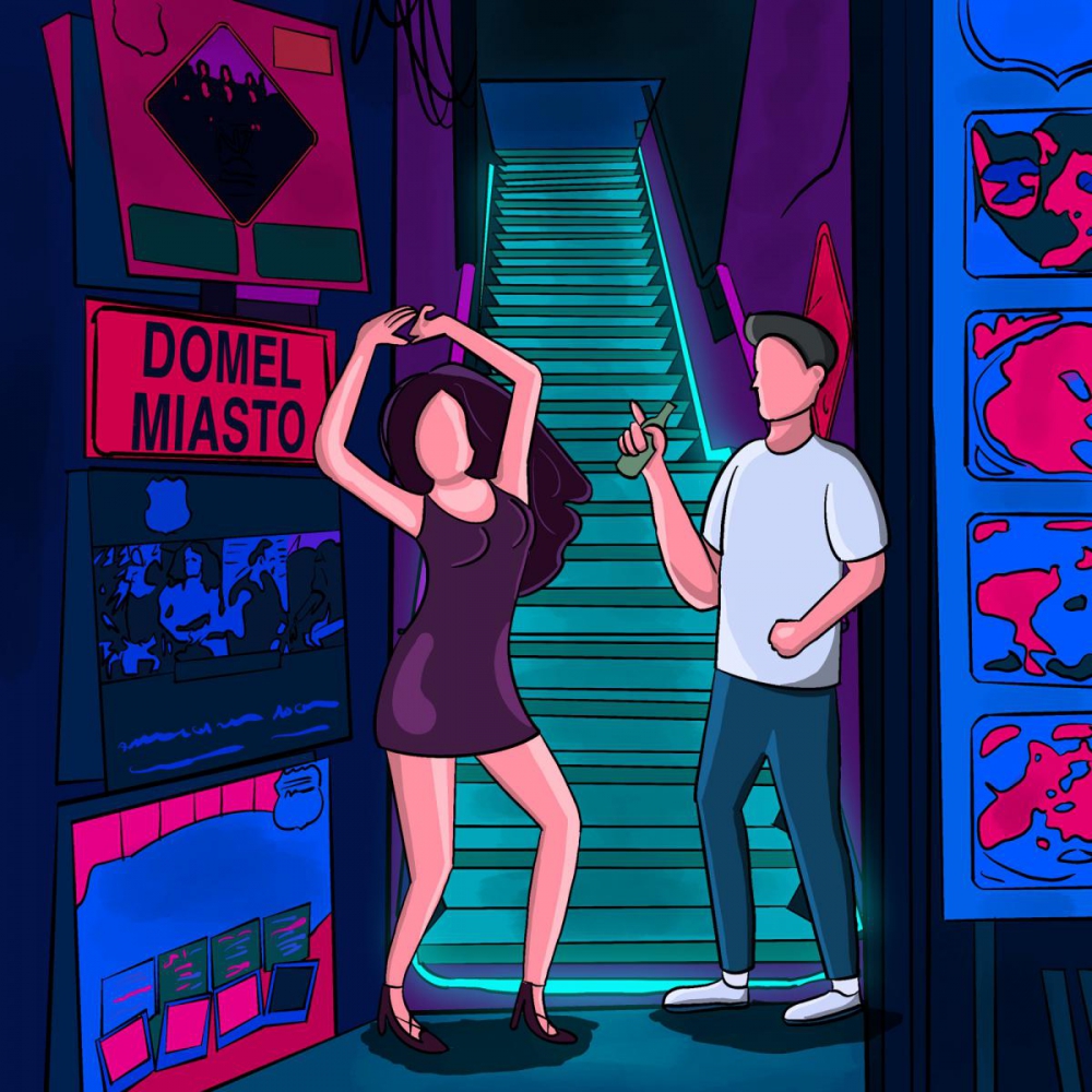 Ilustracja na okładkę płyty - rysunek