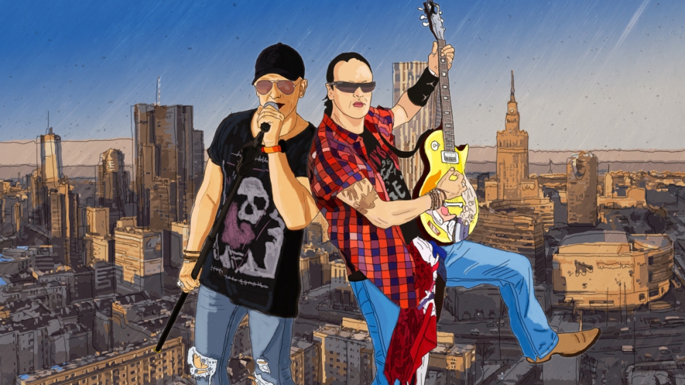 Ilustracja zespołu muzycznego