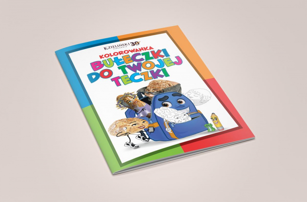 Ilustracje oraz skład kolorowanki - okladka