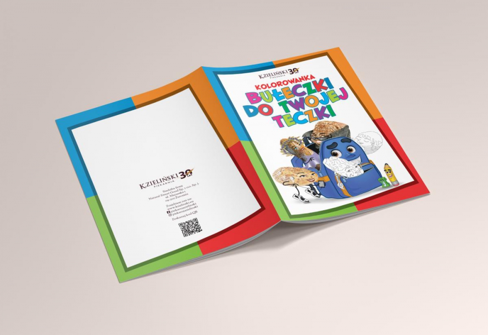 Ilustracje oraz skład kolorowanki - okladka