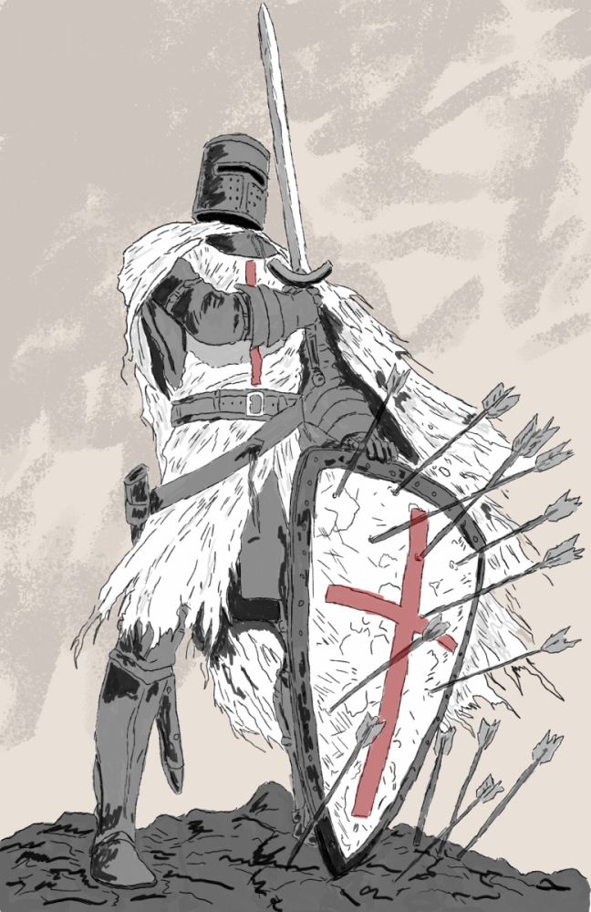 Krzyżowiec - rysunek