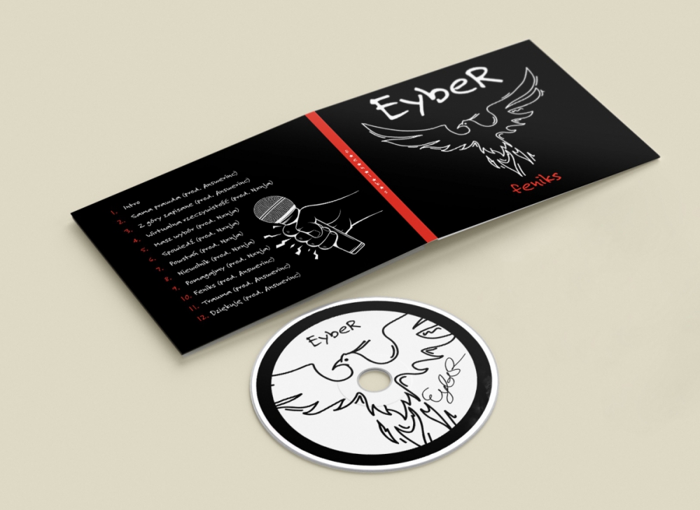 Projekt okładki CD digipack 