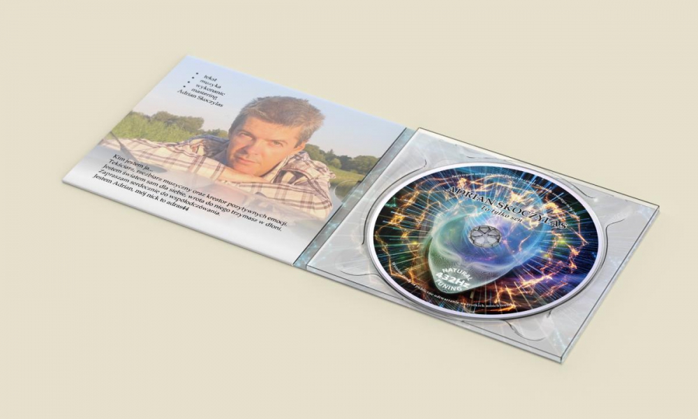 Projekt opakowania digipack CD