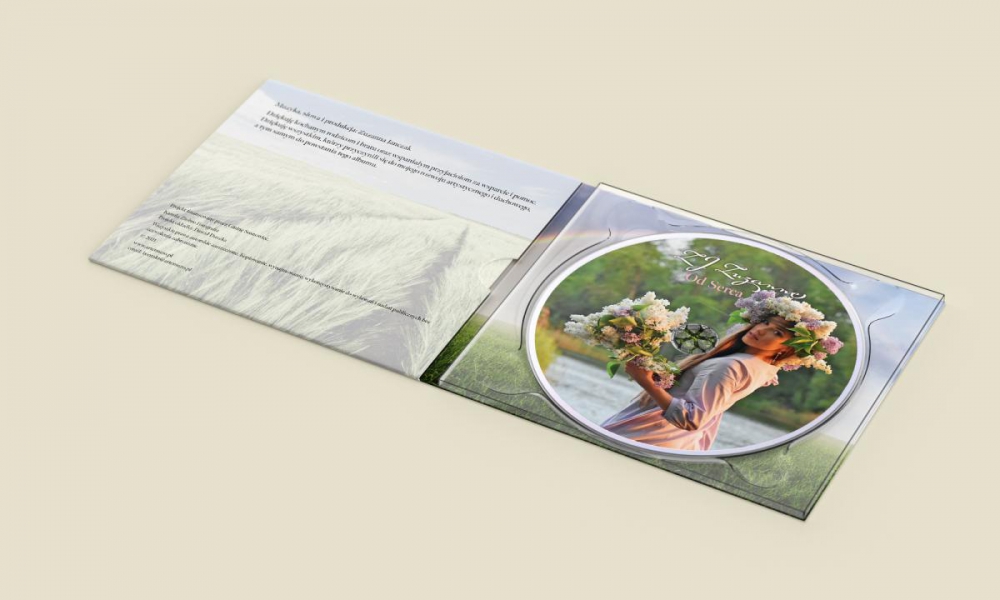 Projekt opakowania digipack