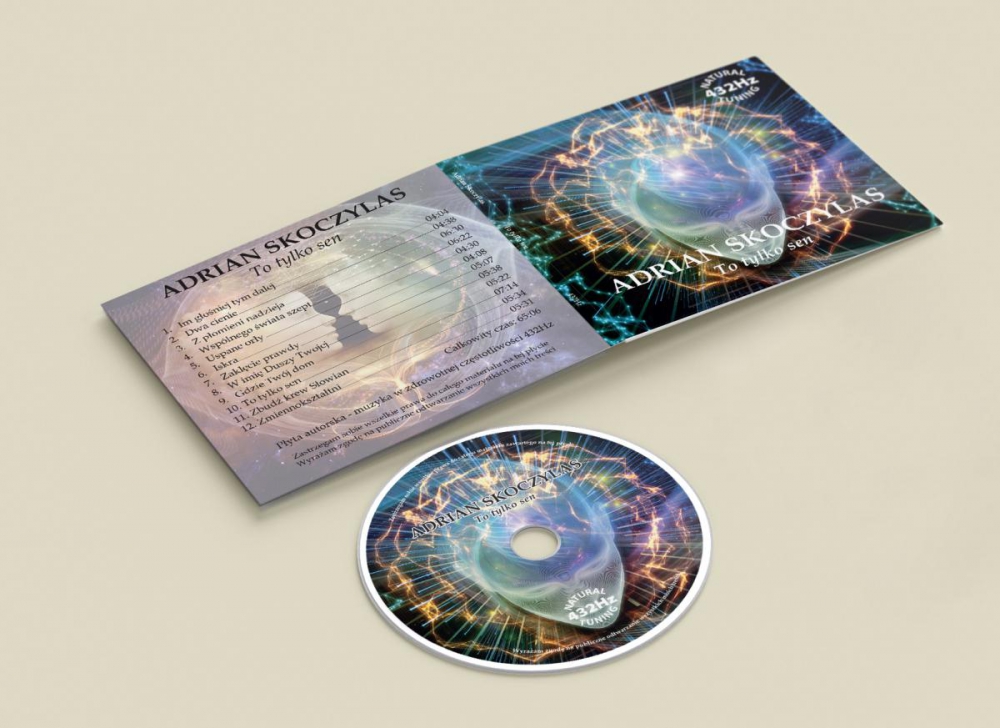 Projekt opakowania digipack CD