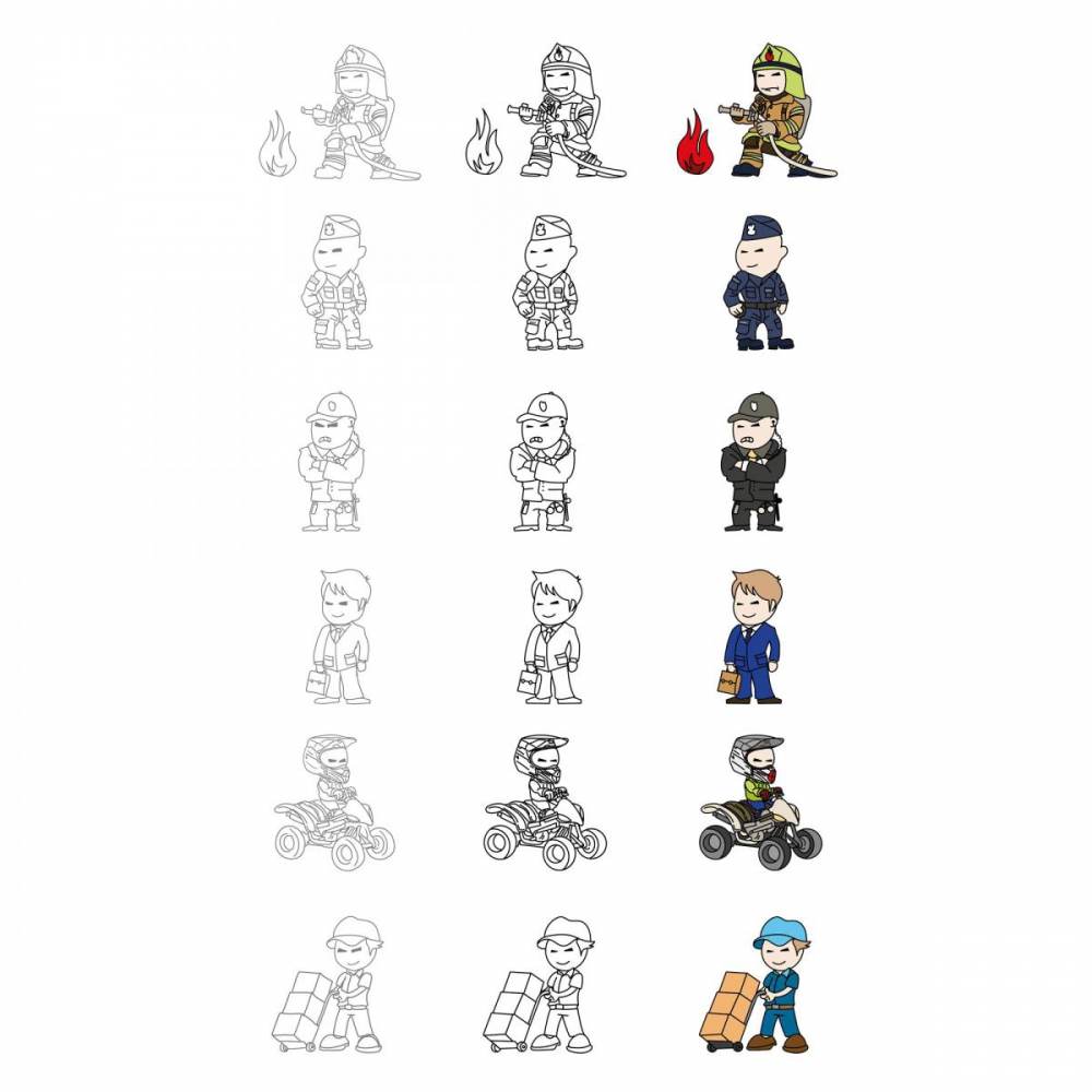 Projekt postaci - character design