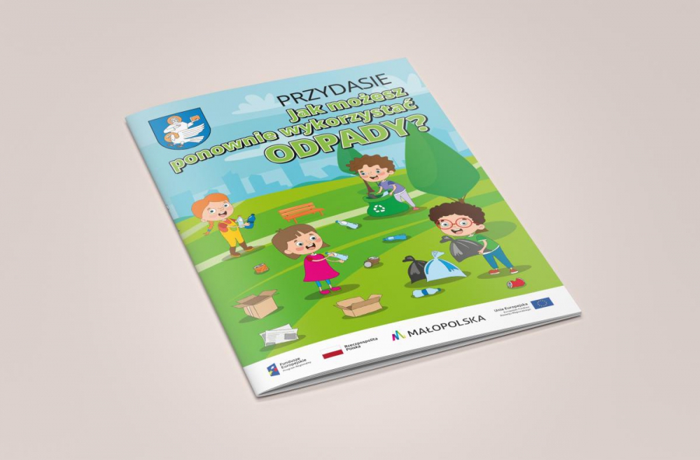 Projekt broszury dla dzieci - okładka