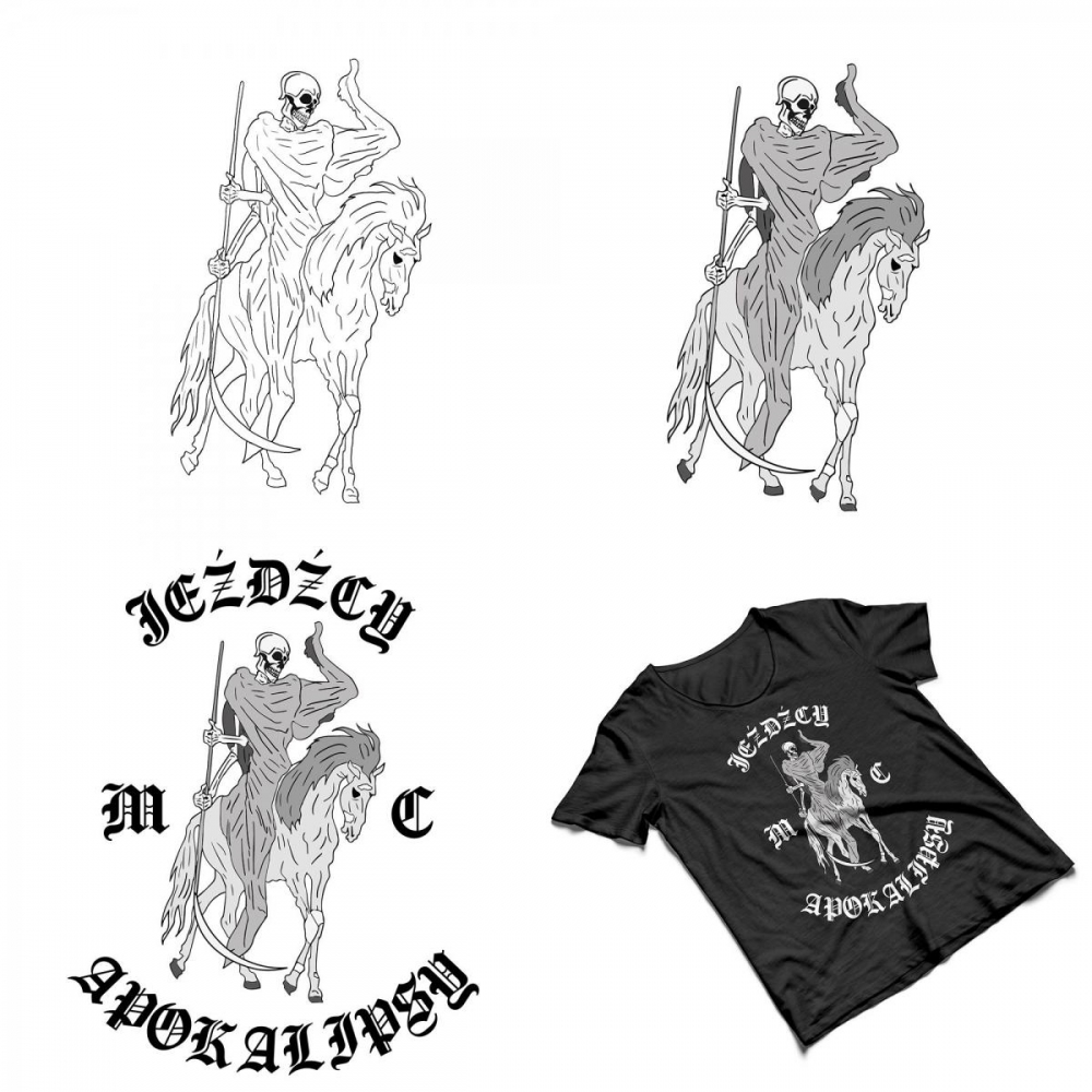 Projekt grafiki na podkoszulek