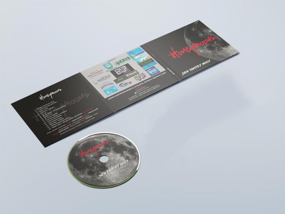 Projekt okładki na CD digipack 