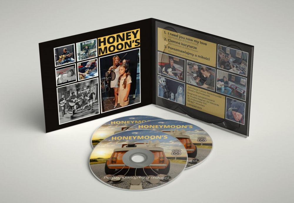 Projekt opakowania CD Digipack