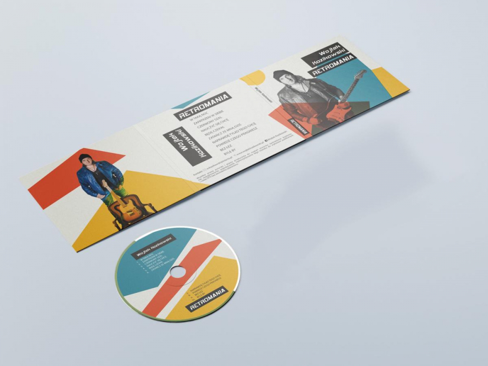 Projekt opakowania digipack 