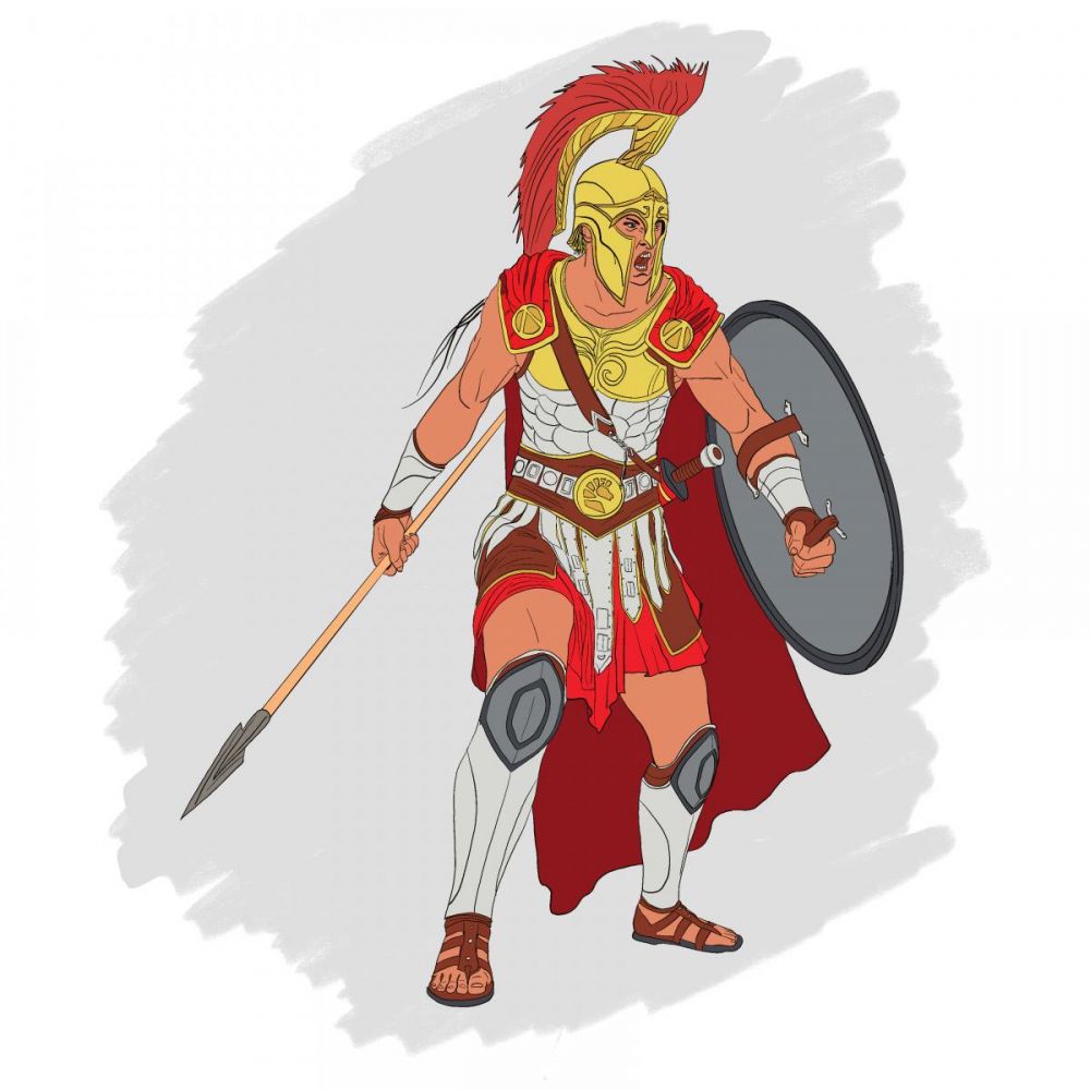 Projekt postaci - ilustracja