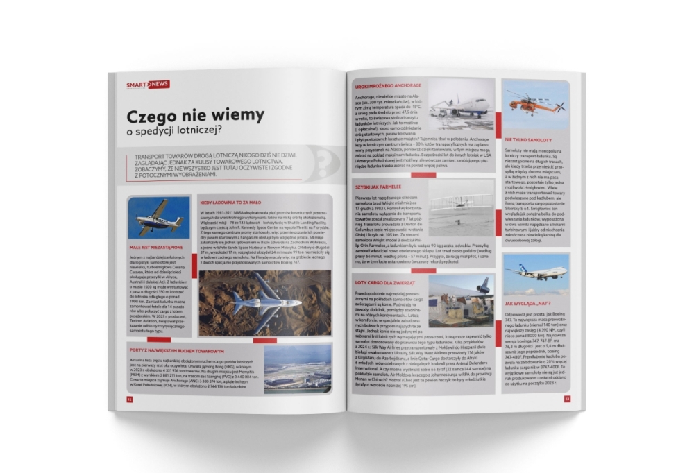 Skład magazynu, newsletteru 