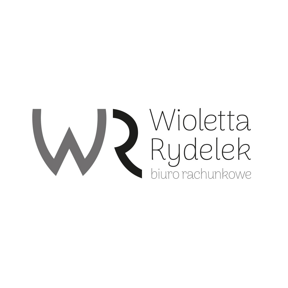 WR - logo dla biura rachunkowego