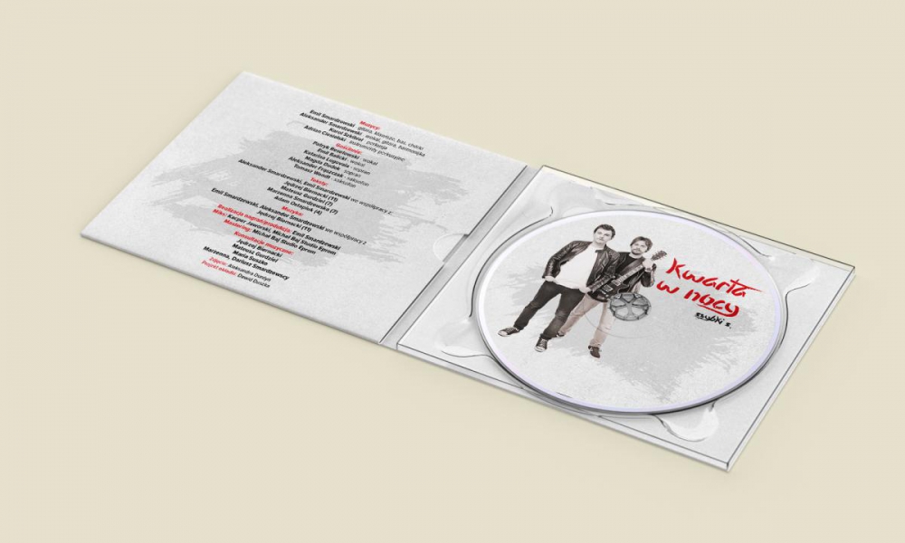 Projekt opakowania digipack cd