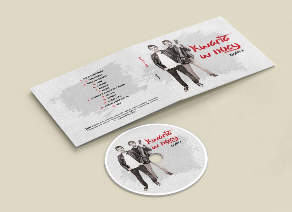 Projekt opakowania digipack cd