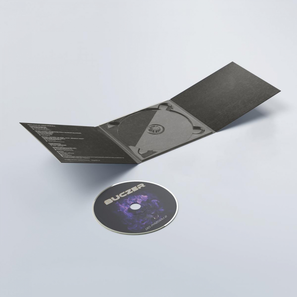 Projekt opakowania na płytę cd digipack